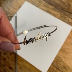 Ladies Harley Davidson bangle bracelet